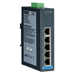 EKI-2525 - 5-port Industrial Unmanaged Ethernet Switch