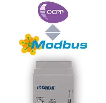 INTESIS INMBSOCP0020100 - OCPP - MODBUS TCP/RTU- 20 Ladesäulen