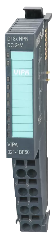 VIPA 021-1BF50 Digitale Eingabe 8xDC 24V, NPN