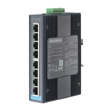 EKI-2728 - 8-port Industrial Unmanaged Gigabit Ethernet Switch