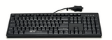 GETT Kunststofftastatur TKL-105-GCQ-IP68-KGEH-BLACK/WHITE-USB-DE