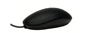 Silikonummantelte IP68 Maus schwarz TKH-MOUSE-IP68-SCROLL-BLACK-USB