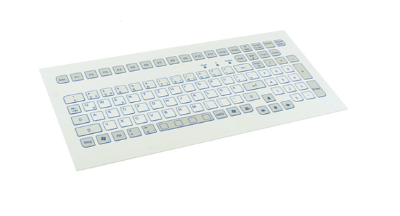 GETT Folienabgedeckte Einbautastatur mit Kurzhubtastern TKS-104C-MODUL