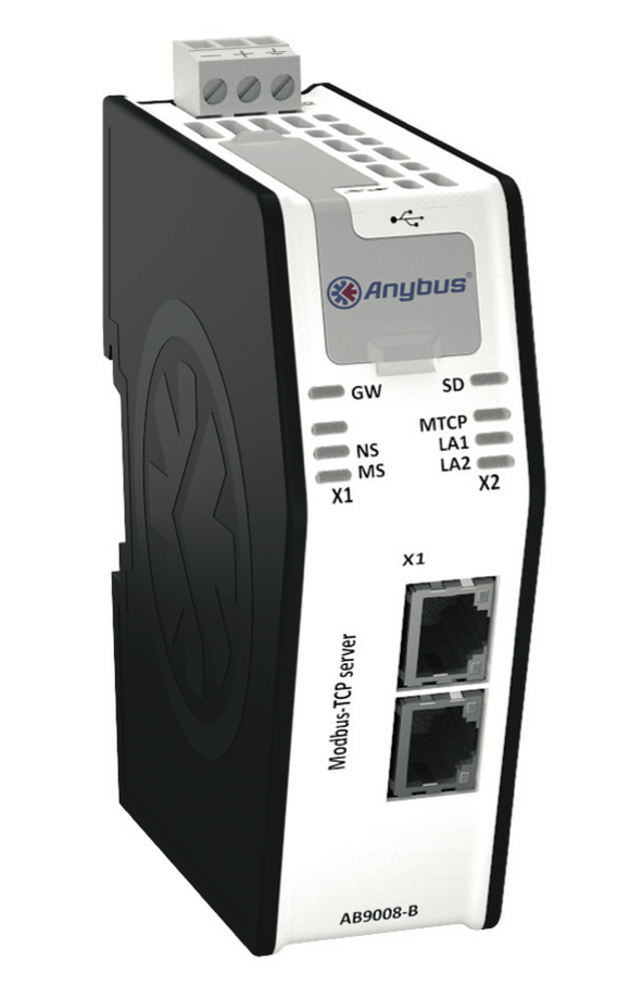 Anybus X-Gateway AB9008 Ethernet Modbus-TCP Master-Ethernet Modbus-TCP 2-Port Slave