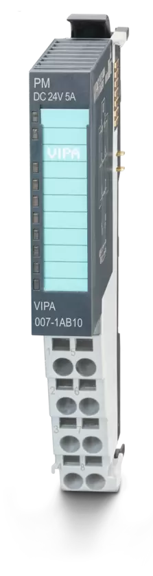 VIPA 007-1AB10 Anschlussmodul für Spannungsversorgung DC 24V, max. 4A