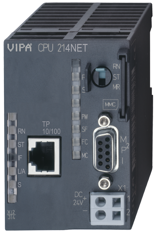 VIPA 214-2BT13 CPU 96/144kByte MPI / LAN (CP343)