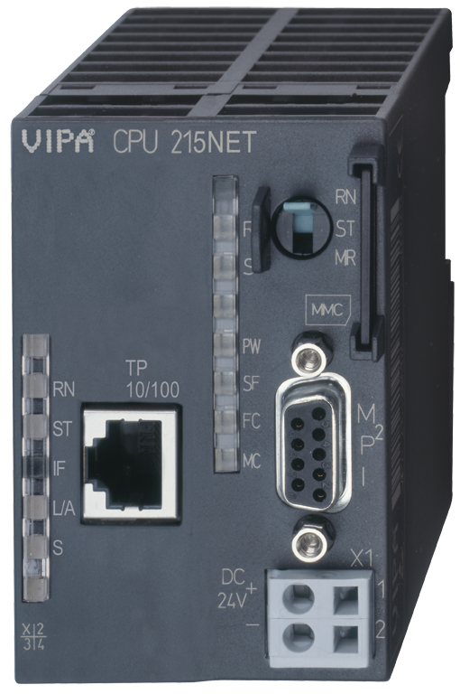 VIPA 215-2BT13 CPU 128/192kByte MPI / LAN (CP343)