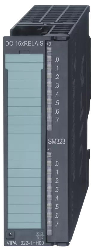 VIPA 322-1HH00 Digitale Ausgabe 16 Rel. Ausg. 24VDC/230V/5A
