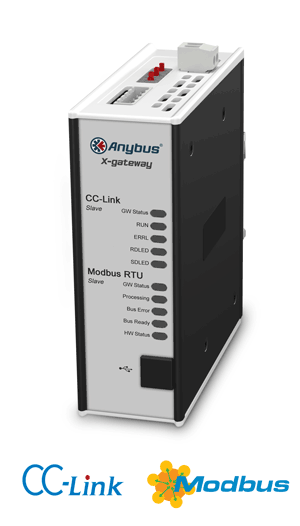 Anybus X-Gateway AB7621 Modbus-RTU Slave-CC-Link Slave