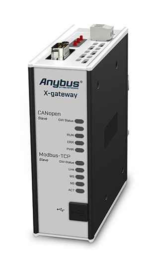 Anybus X-Gateway AB7640 Ethernet Modbus-TCP Slave-CANopen Slave