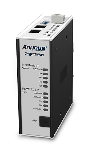 Anybus X-Gateway AB7525 EtherNet/IP Slave-POWERLINK Slave