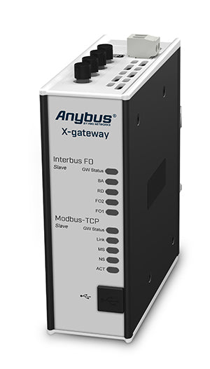 Anybus X-Gateway AB7639 Ethernet Modbus-TCP Slave-InterBus Fiber Optic