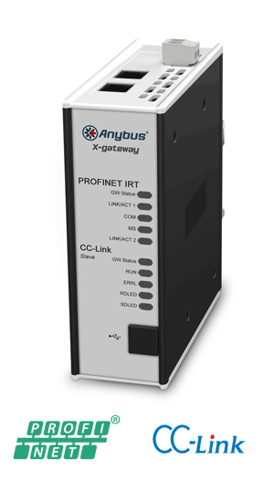 Anybus X-Gateway AB7512 CC-Link Slave-PROFINET IRT Slave